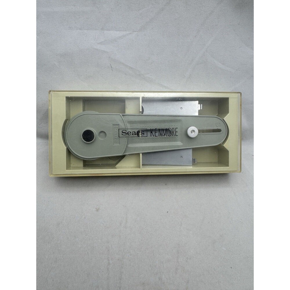 Vintage Sears Kenmore Buttonholer Sewing Machine Attachment Cover Plate